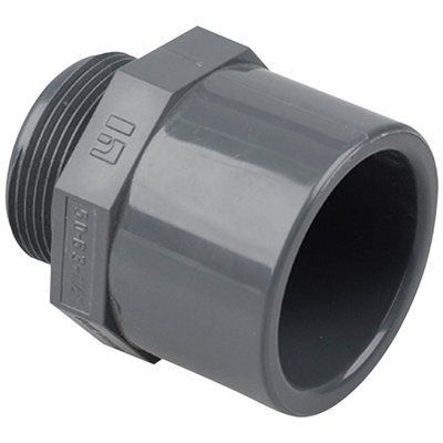 Двойной адаптер ПВХ Hidroten 1002768, муфта/втулка, НР, d110-125 мм, 3" 30973 фото