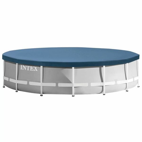 Каркасний басейн Intex 26720 Premium (427х107 см) з картриджним фільтром, драбиною та тентом 31409 фото