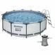 Каркасный бассейн Bestway 56418 (366х100 см) с картриджным фильтром и лестницей 16581 фото 1
