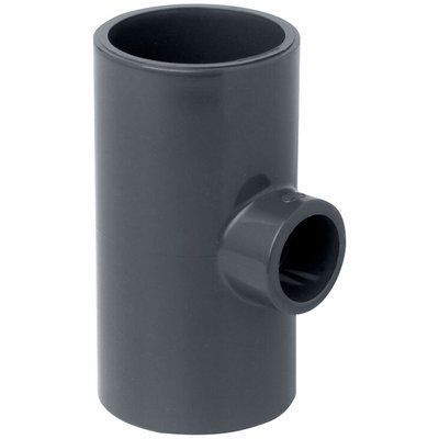 Трійник ПВХ Era UST02110х75 редукційний, d110х75 мм 18409 фото