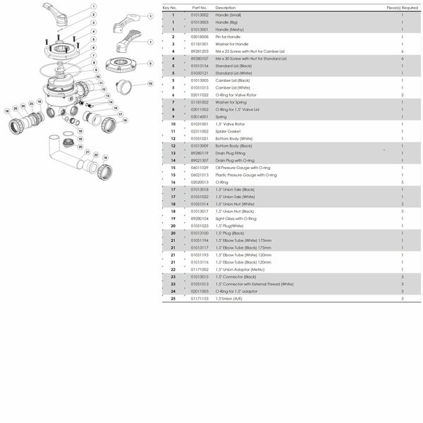 Фильтр Emaux S450 (8 м3/ч, D455) 4343 фото