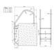 Лестница Kripsol Munich EMI 3.D (3 ступ.) 23110 фото 4