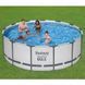 Каркасний басейн Bestway 5618W (396х122 см) з картриджним фільтром, драбиною та захисним тентом 31239 фото 5