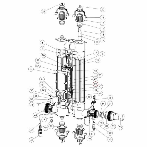 Балласт Elecro УФ Quantum 110 Вт 26313 фото