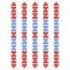 Розділювач доріжки Hayward Big Red/Blue, AISI 316, 50 м 29285 фото 2