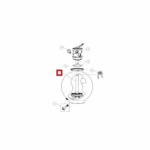 Колектор з трубою Hayward SwimPRO SWX240DA 22947 фото