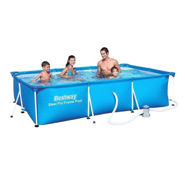 Каркасный бассейн Bestway 56424 (400х211х81 см) с картриджным фильтром 16583 фото