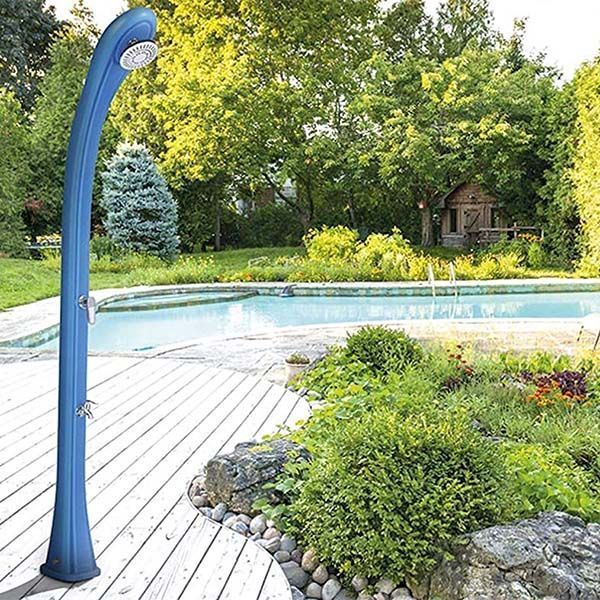 Душ солнечный Aquaviva So Happy с мойкой для ног, фиолетовый DS-H221VO, 28 л 27099 фото