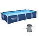 Каркасный бассейн Bestway 56424 (400х211х81 см) с картриджным фильтром 16583 фото 1