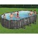 Каркасний басейн Bestway Wood Style 5611R (610х366х122 см) з картриджним фільтром, драбиною та тентом 25298 фото 4