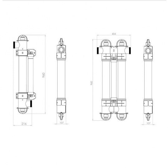 Ультрафіолетова установка Elecro Steriliser UV-C HRP-55-EU + DLife indicator + дозуючий насос 5894 фото