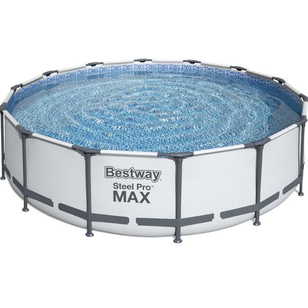 Каркасный&nbsp;бассейн&nbsp;Bestway&nbsp;56950&nbsp;(427х107 см) с картриджным фильтром, тентом и лестницей 22514 фото