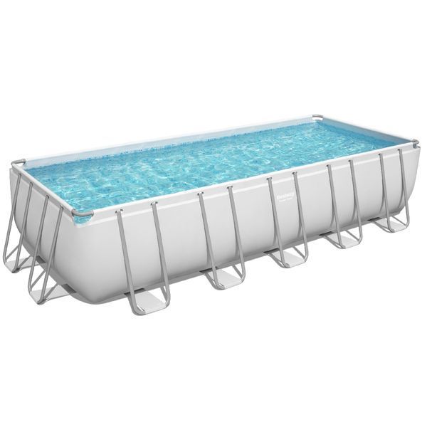 Каркасний басейн Bestway 5612B (640х274х132 см) з пісочним фільтром, драбиною та тентом 25301 фото