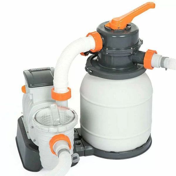 Збірний басейн Bestway Hydrium 561CS (549х130 см) з піщаним фільтром, драбиною та тентом 31241 фото