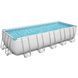 Каркасний басейн Bestway 5612B (640х274х132 см) з пісочним фільтром, драбиною та тентом 25301 фото 2