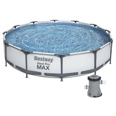 Каркасный бассейн Bestway 56416 (366х76 см) с картриджным фильтром 16580 фото