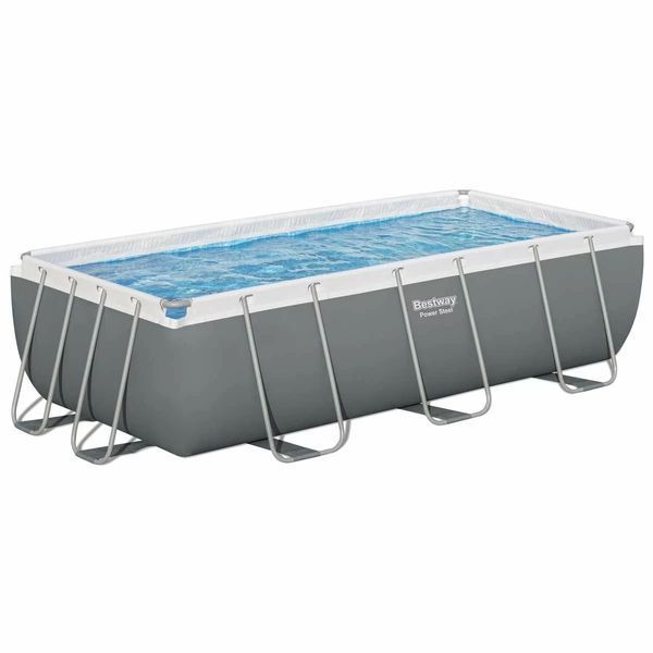 Каркасний басейн Bestway 56442 (404х201х100 см) з піщаним фільтром та драбиною 16584 фото