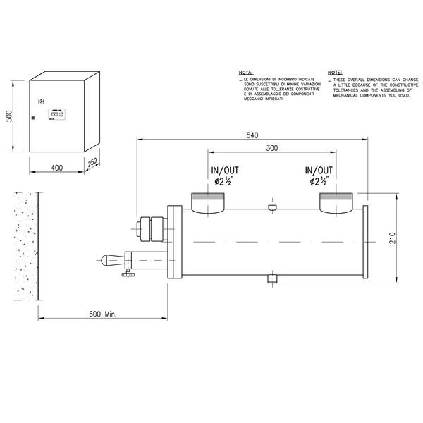 Ультрафиолетовая установка Sita UV SMP 6 ECOLINE XL (33 м3/ч, DN75, 0.66 кВт) 19162 фото