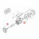 Подшипник Kripsol эл.двигателя NK / OK / CK / KSE / EP / KNG RMOT0005.01R MEC 63 20271 фото 2