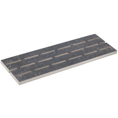 Переливная решетка Aquaviva Granito Black, 595x195x20 мм 27700 фото
