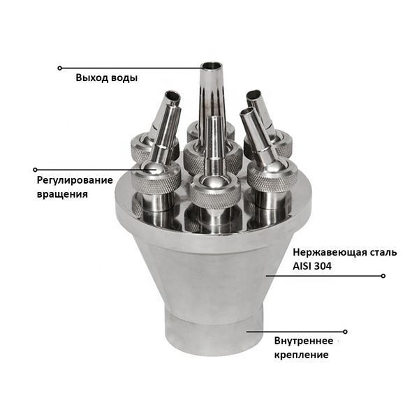 Форсунка Aquaviva CBS65 Цветок 26575 фото