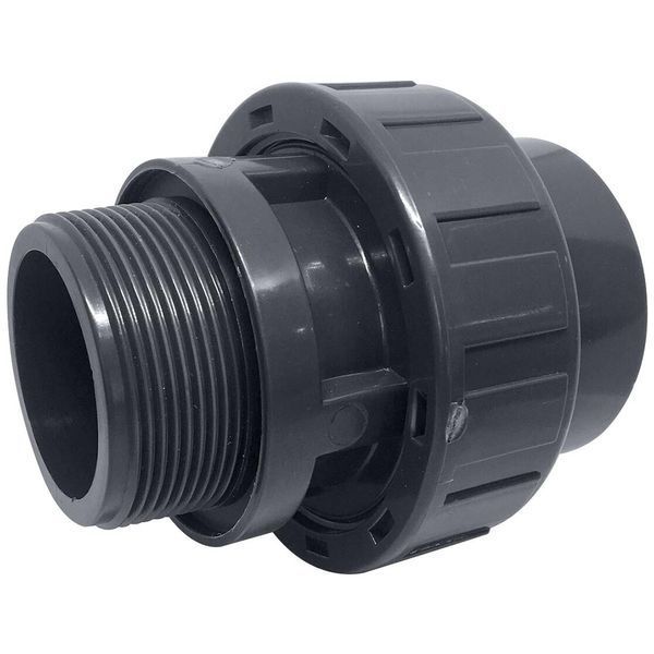Муфта ПВХ Era UU00263 разборная с наружной резьбой, d63х2" 16890 фото