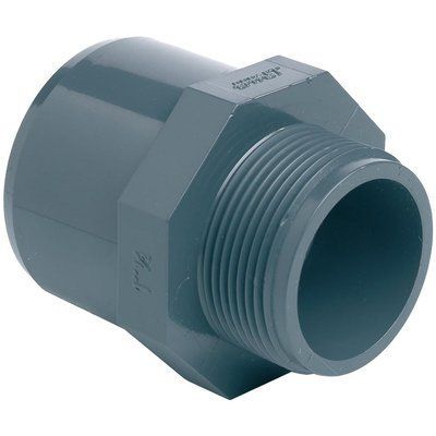 Муфта ПВХ Effast RGRAMG040F переходная с наружной резьбой, d40x50x1-1/2" 19077 фото