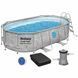 Каркасный бассейн Bestway Ротанг 56714 (427х250х100) с картриджным фильтром 20837 фото 2