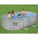 Каркасный бассейн Bestway Ротанг 56714 (427х250х100) с картриджным фильтром 20837 фото 5