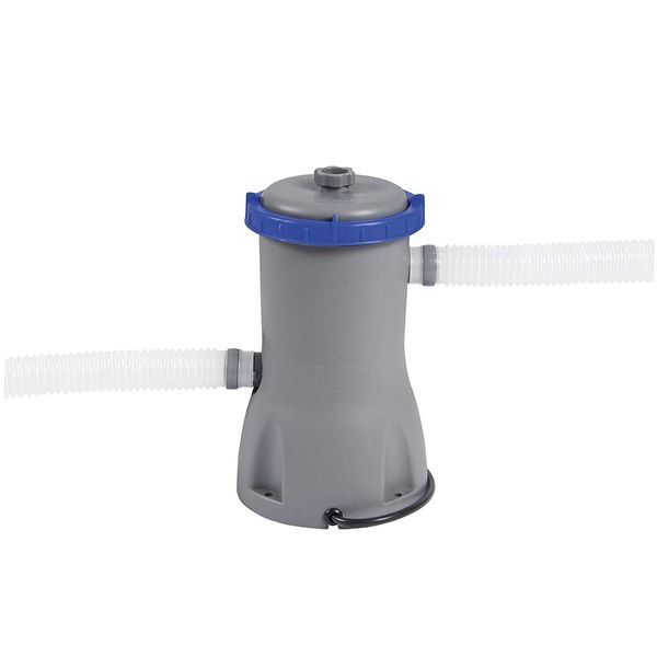 Каркасный бассейн Bestway 56448 Power Steel (488х305х107 см) с картриджным фильтром, лестницей и защитным тентом 18488 фото
