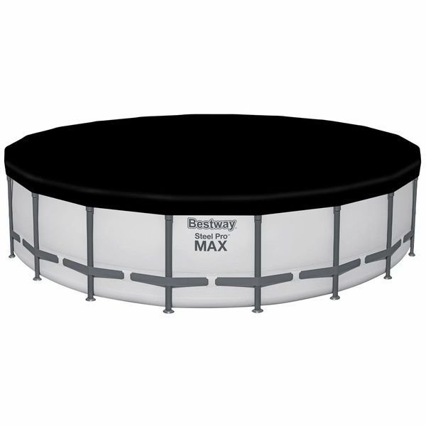 Каркасный бассейн Bestway 561FM (610х132 см) с картриджным фильтром, лестницей и тентом 34020 фото