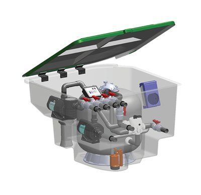 Комплексная фильтрационная установка Emaux EMD-22C (22м3/ч) 23596 фото