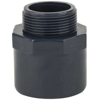 Муфта ПВХ Era USM00190/75 редукційна, із зовнішньою різьбою d90/75х2" 15324 фото