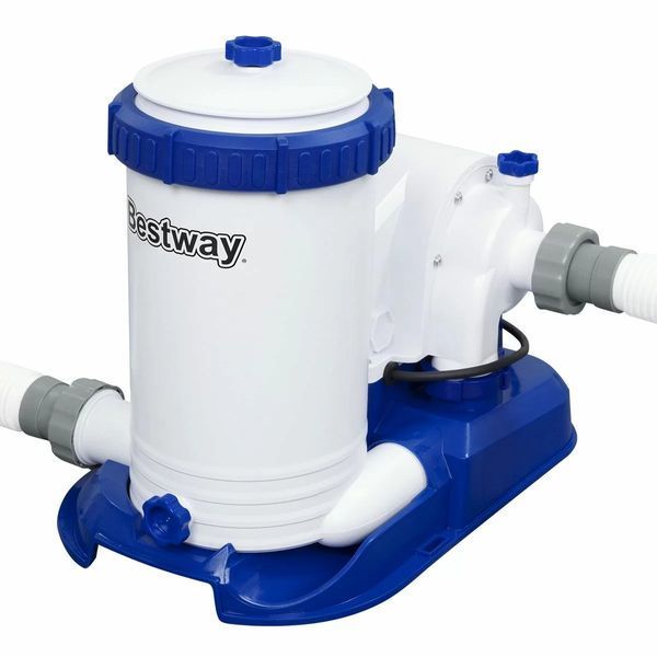 Каркасний басейн Bestway Wood Style 561ES (732х366х132 см) з картриджним фільтром, драбиною та тентом 34021 фото
