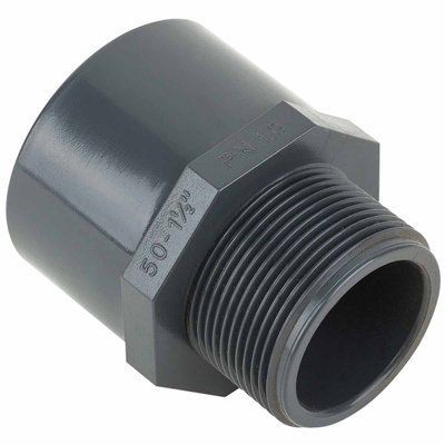 Муфта ПВХ Kripsol TRM30 50.C редукционная, с наружной резьбой d50-63х1-1/2" 1002 фото