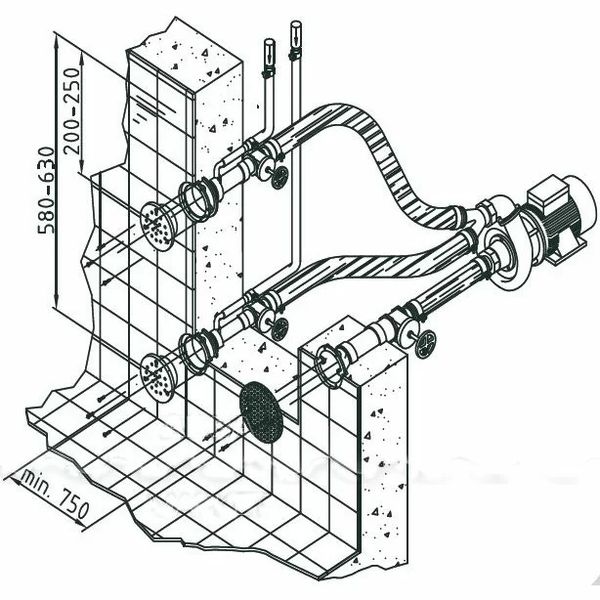 Люк оглядового фільтра Kripsol SSB 3115 фото