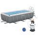 Каркасный бассейн Bestway 56442 (404х201х100 см) с песочным фильтром и лестницей 16584 фото 1