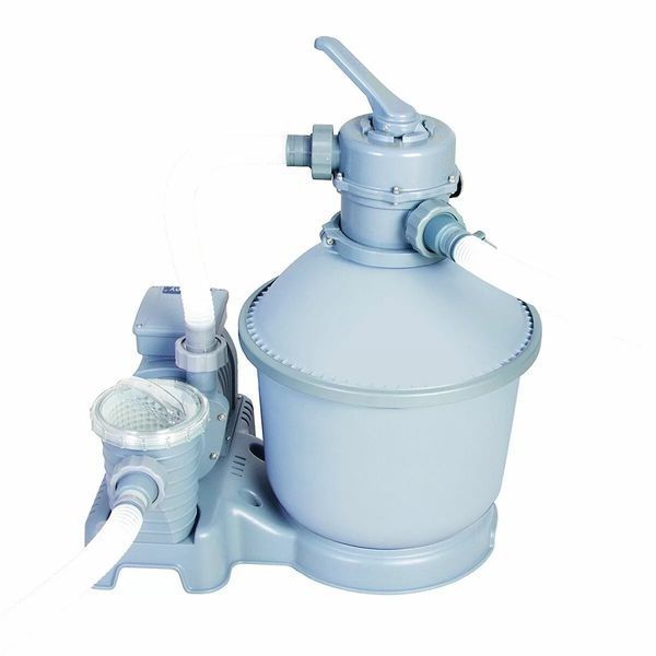 Збірний басейн Bestway Hydrium 56369 (610х360х120 см) з піщаним фільтром, драбиною та тентом 3201 фото