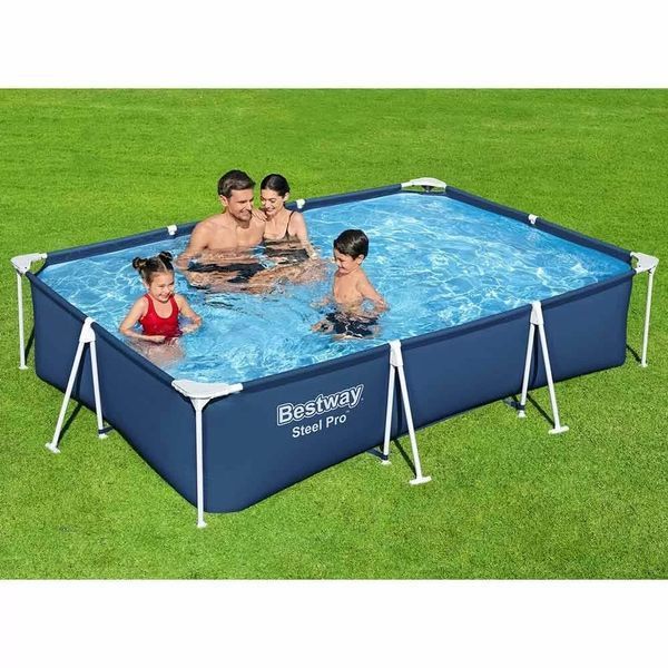 Каркасний басейн Bestway 56411 (300х201х66 см) з картриджним фільтром 16579 фото