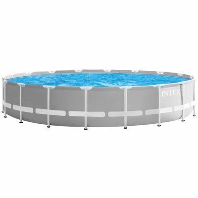 Каркасный бассейн Intex 26732 Premium (549х122 см) с картриджным фильтром, лестницей и тентом 31412 фото