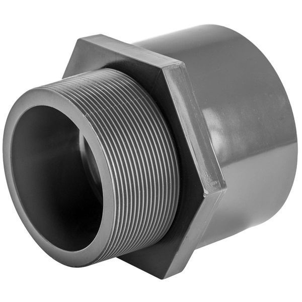 Муфта ПВХ Aquaviva с наружной резьбой, d50х1-1/2" 17044 фото