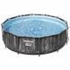 Каркасний басейн Bestway Wood Style 5614X (366х100 см) з картриджним фільтром та драбиною 25303 фото 2