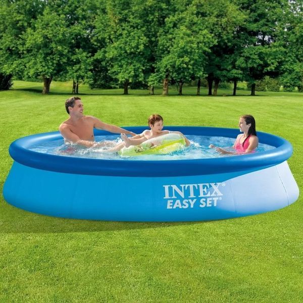 Надувний басейн Intex 28142 (396х84 см) з картриджним фільтром 31400 фото