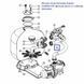 Шланг подключения Emaux FSB500-6W фильтр-насос (с гайкой) 89033001 12523 фото 2