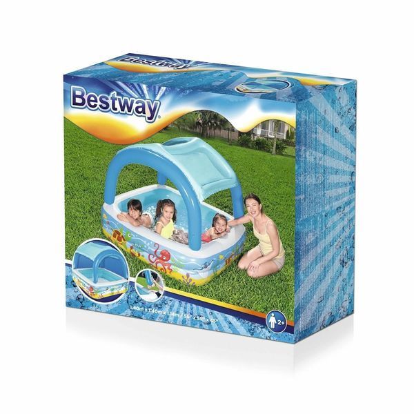 Детский надувной бассейн Bestway 52192 (140х140х114 см) 18184 фото