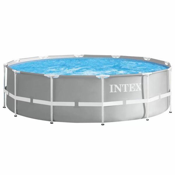 Каркасный бассейн Intex 26718 Premium (366х122 см) с картриджным фильтром и лестницей 31446 фото