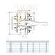 Кран метелик Era d160 мм 3098 фото 2