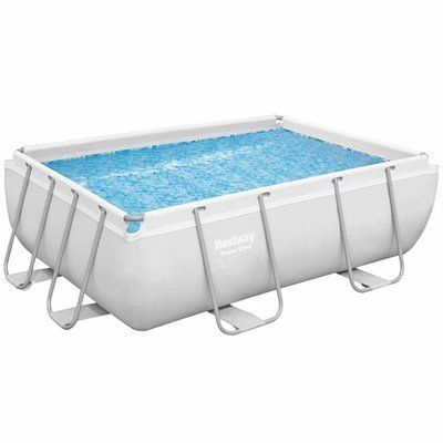 Каркасный бассейн Bestway 56629 (282х196х84 см) с картриджным фильтром и дозатором хлора 18491 фото