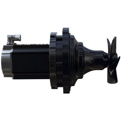 Моторная часть противотока BADU Jet Turbo Pro 350 м3/ч, 380 В, соединительный кабель 45 м 27775 фото