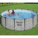 Каркасный бассейн Bestway 5619D (427х122 см) с картриджным фильтром, лестницей и защитным тентом 31244 фото 3